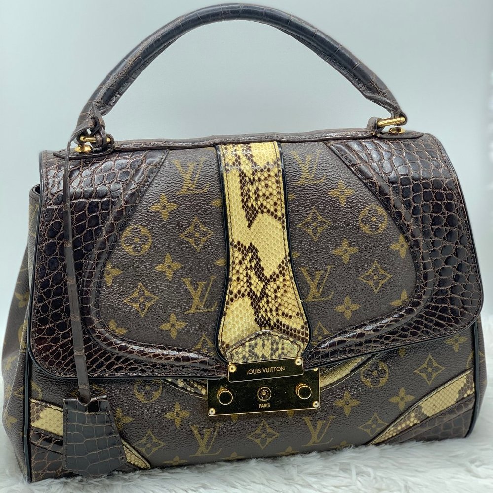 ❌SOLD❌ Louis Vuitton Alligator Monogramissime bag - Picture 1 of 15